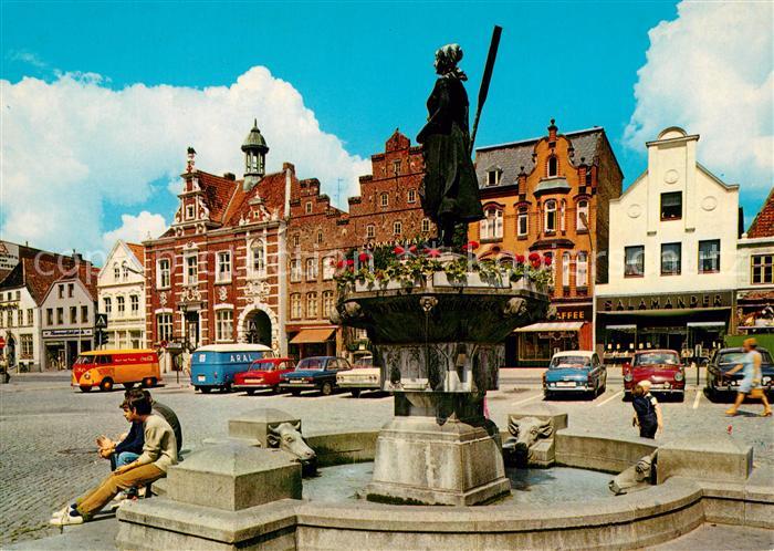 Husum Nordfriesland Marktplatz Rathaus