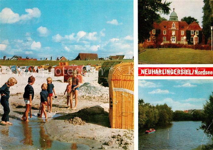 Neuharlingersiel Strand Schloss