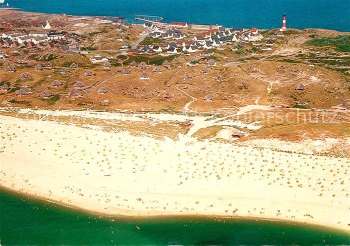 Hoernum Sylt Fliegeraufnahme