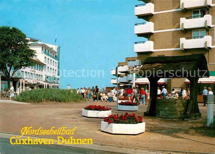 Cuxhaven Duhnen Nordseebad Dorfplatz