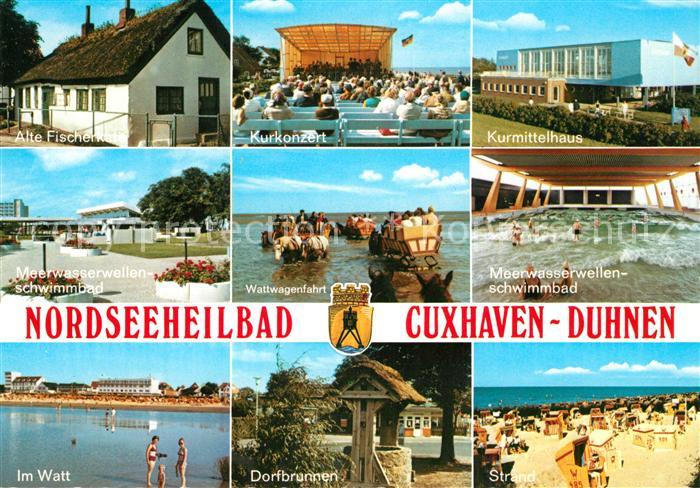 Duhnen Nordsee Kurmittelhaus Kurkonzert Watt Strand Schwimmbad
