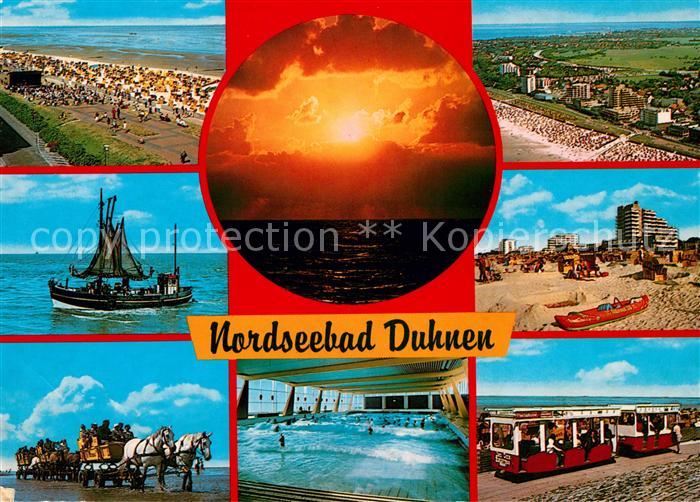 Duhnen Nordsee Kutter Wattwagen Express Fliegeraufnahme