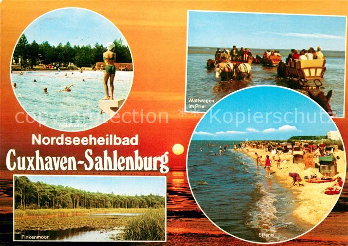 Sahlenburg Wattwagen Waldfreibad Finkenmoor