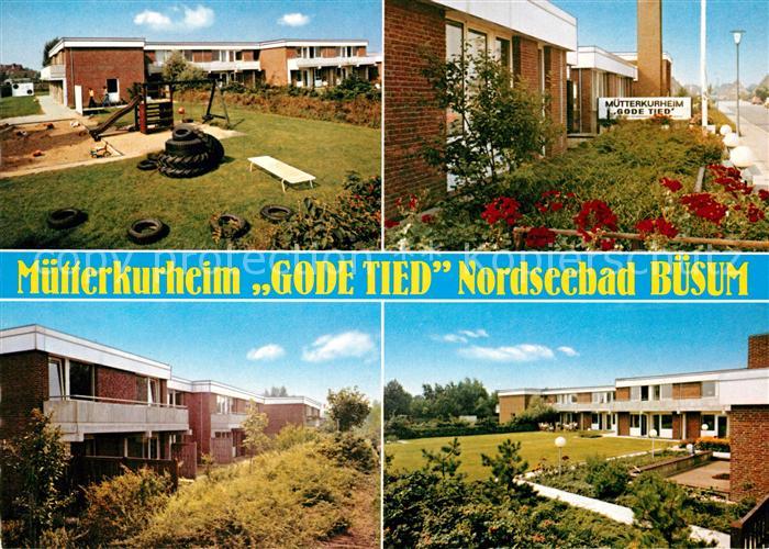 Buesum Nordseebad Muetterkurheim Gode Tied
