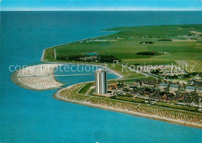 Buesum Nordseebad Fliegeraufnahme