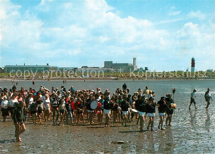 Buesum Nordseebad Wattwanderung Musik