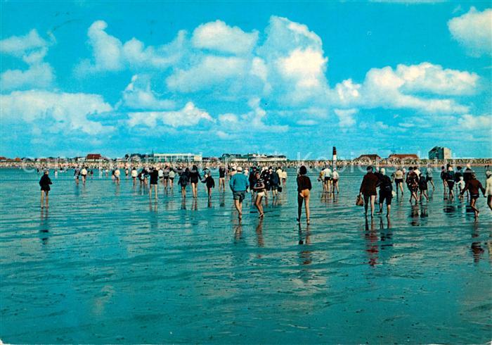 Buesum Nordseebad Wattenlaufen