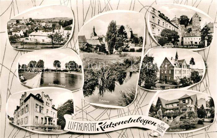 Katzenelnbogen Schloss Schwimmbad Sanatorium