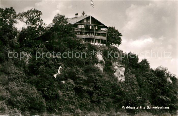 Bingen Rhein Waldgaststaette Schweizerhaus