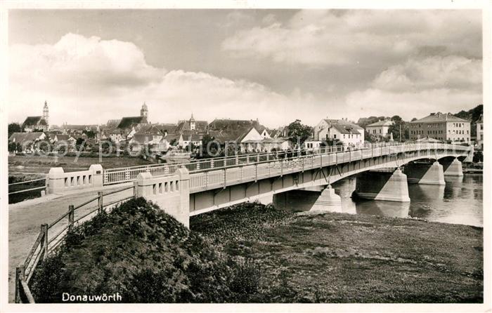 Donauwoerth Brueckenpartie