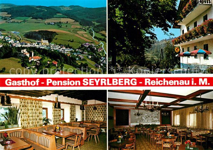 Reichenau Rax Fliegeraufnahme Gasthof Pension Seyrlberg