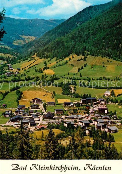 Bad Kleinkirchheim Kaernten Fliegeraufnahme