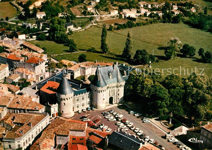 Jonzac Fliegeraufnahme