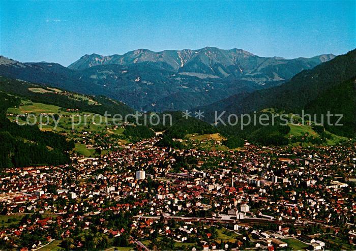 Dornbirn Vorarlberg Fliegeraufnahme mit Firstgruppe