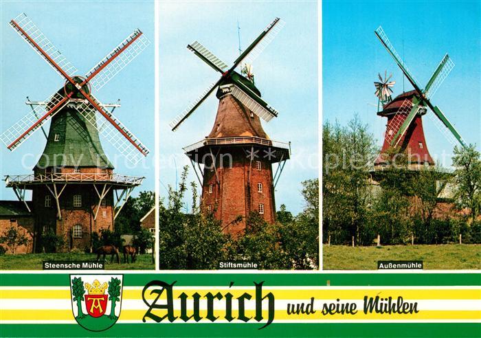 Aurich Ostfriesland Steensche- Stifts-, und Aussenmuehle