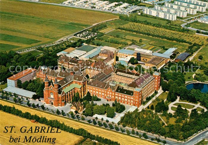 Moedling Fliegeraufnahme Missionshaus St. Gabriel