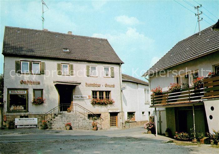 Salmuenster Bad Soden Romsthal Onkel Benno Gasthaus