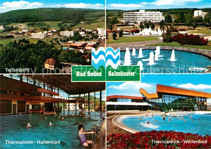 Salmuenster Bad Soden Kurpark Thermalsole-Hallenbad