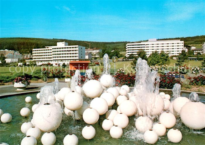 Salmuenster Bad Soden Wassergarten im Kurpark