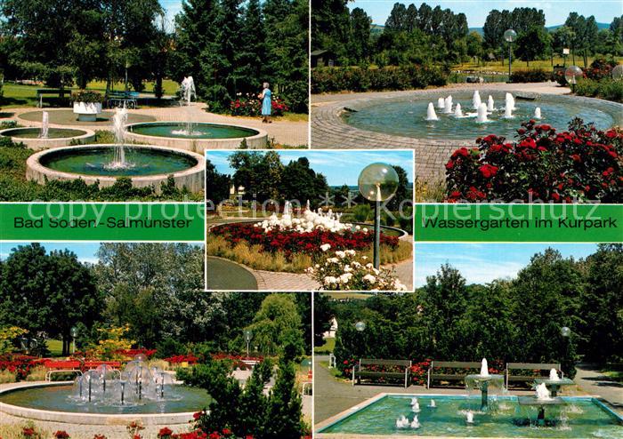 Salmuenster Bad Soden Wassergarten im Kurpark