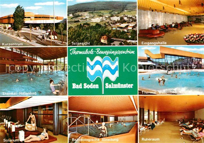 Salmuenster Bad Soden Thermal-Wellenbad Kurzentrum Solarium