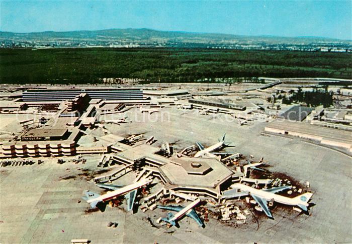 Frankfurt Main Fliegeraufnahme Flughafen