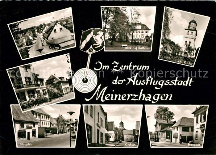 Meinerzhagen Bahnhofstrasse Hauptstrasse Kirchstrasse