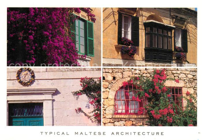 Malta Typical Maltese Architecture