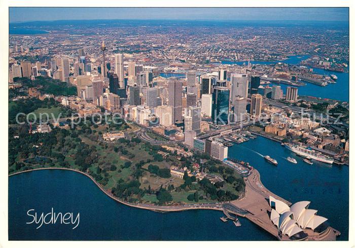 Sydney Florida Fliegeraufnahme Skyline und Oper