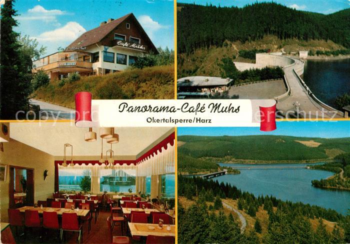 Schulenberg Oberharz Panorama Cafe Muhs Sperrmauer Okertalsperre Landschaftspano