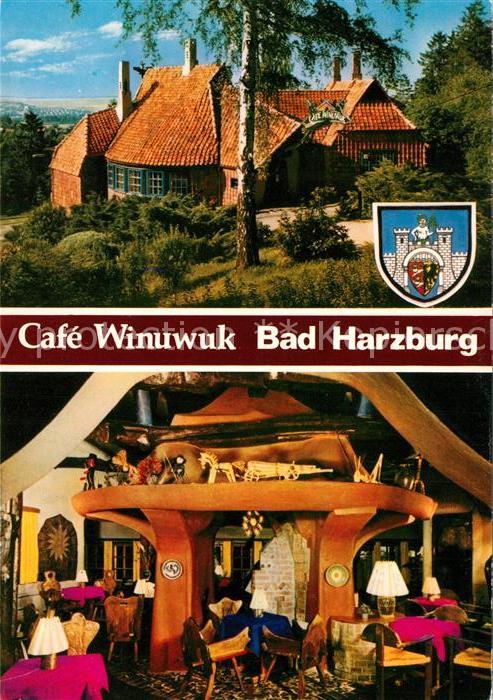 Bad Harzburg Cafe Winuwuk Gastraum Wappen