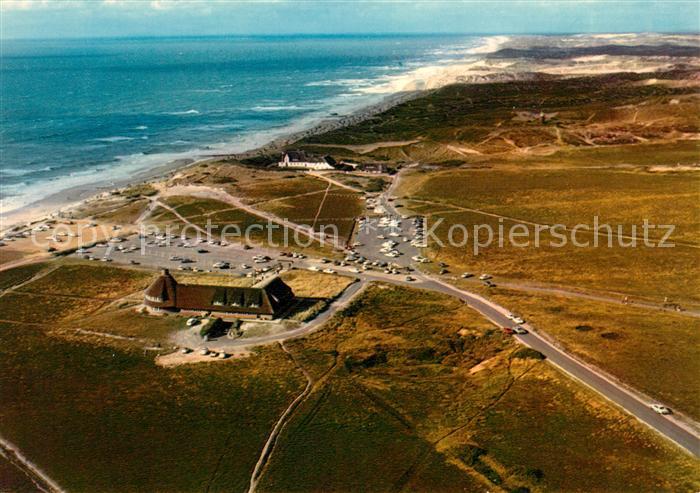 Kampen Sylt Blick auf Sturmhaube Fliegeraufnahme