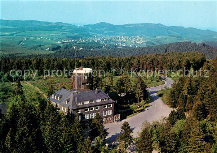 Winterberg Hochsauerland Gaststaette Kahler Asten Fliegeraufnahme