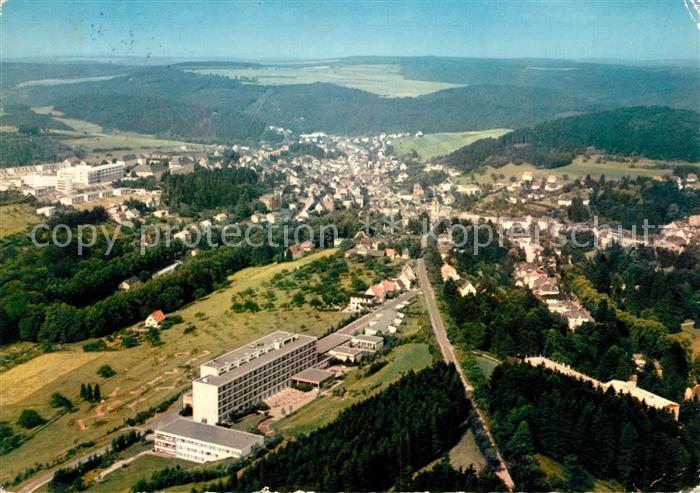 Bad Schwalbach Kurklinik der LVA Oldenburg Bremen Fliegeraufnahme