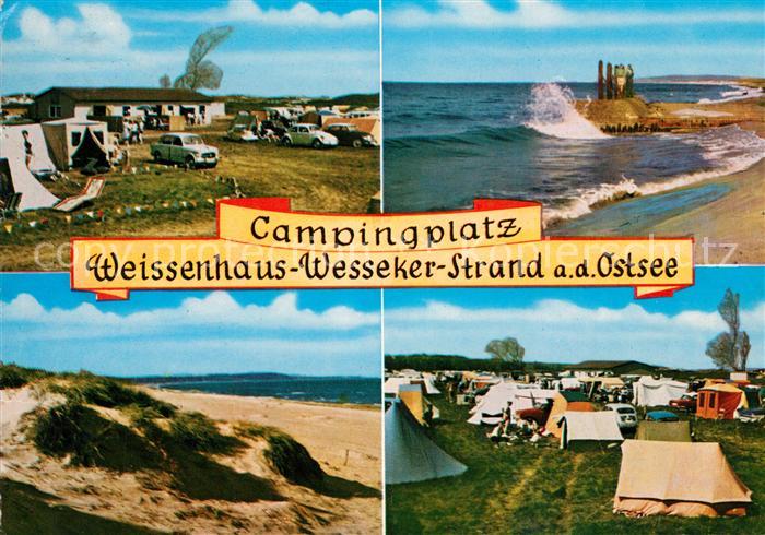 Weissenhaus Campingplatz Wesseker Strand Duenen