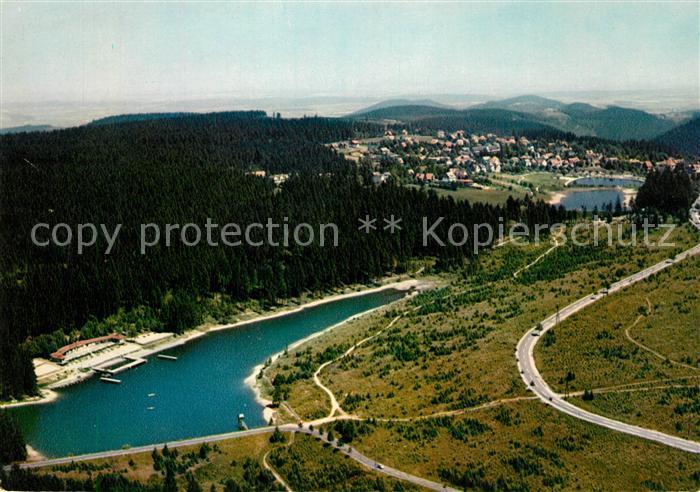 Hahnenklee-Bockswiese Harz Heilklimatischer Kurort Wintersportplatz Fliegeraufna