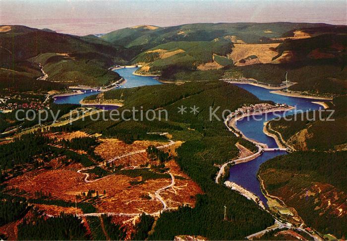 Okertalsperre Fliegeraufnahme