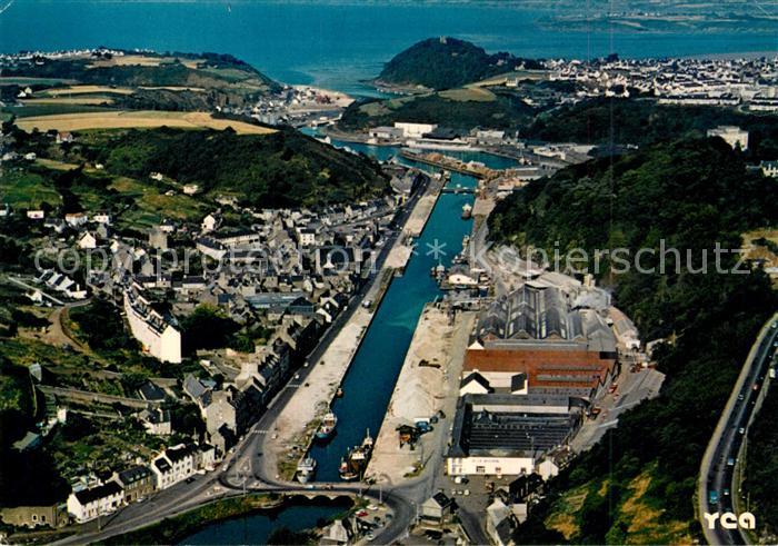 Saint-Brieuc Cotes-d Armor Port tour de Cesson vue aérienne