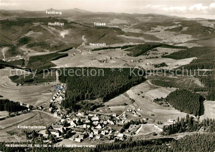 Friedenweiler Kinderheilstaette Neustadt Titisee Hochfirst Feldberg Schwarzwald