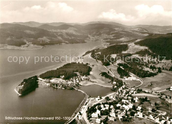 Schluchsee Fliegeraufnahme Original Straehle Bild Nr 8-4061