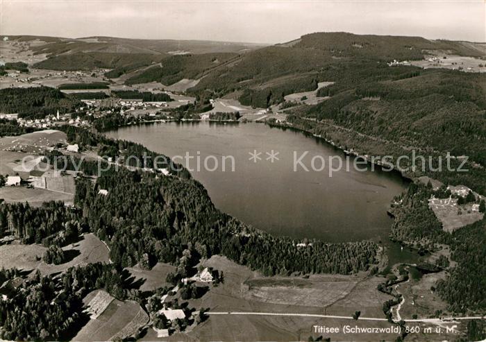 Titisee Schwarzwald Fliegeraufnahme