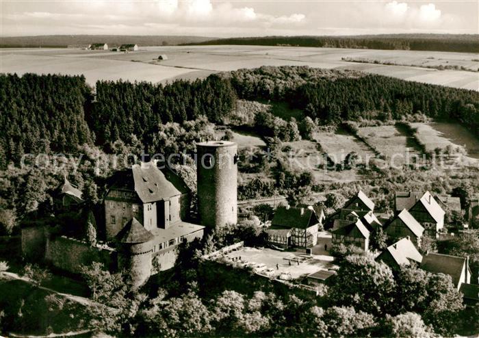 Hofgeismar Burghotel Trendelburg Fliegeraufnahme