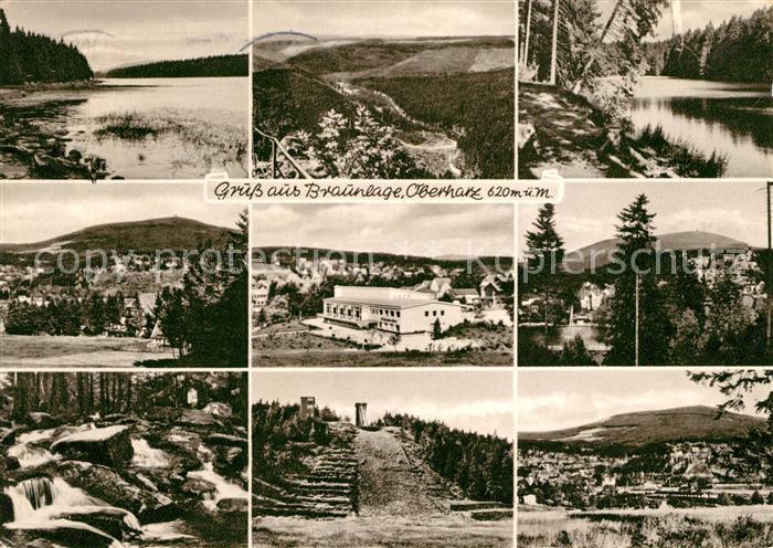 Braunlage Landschaftspanorama mit Wurmberg