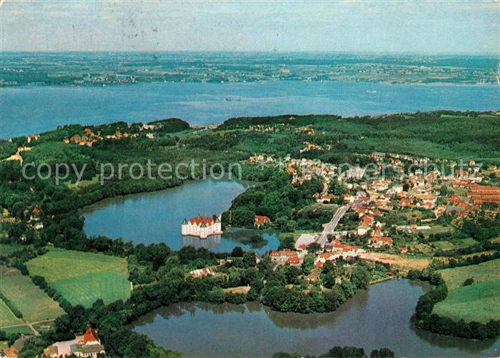 Gluecksburg Ostseebad Schloss Fliegeraufnahme