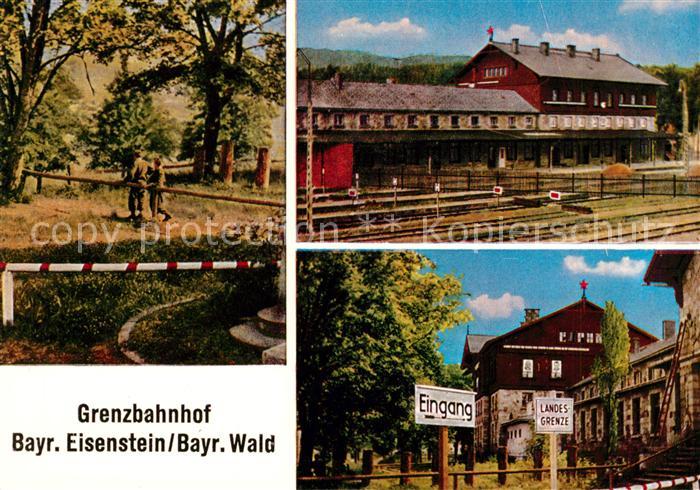 Bayerisch Eisenstein Grenzbahnhof Bayerischer Wald
