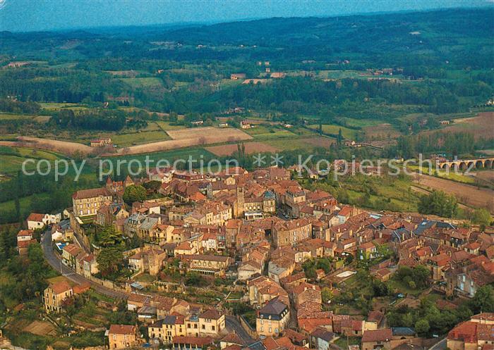 Belves Dordogne Vue aérienne