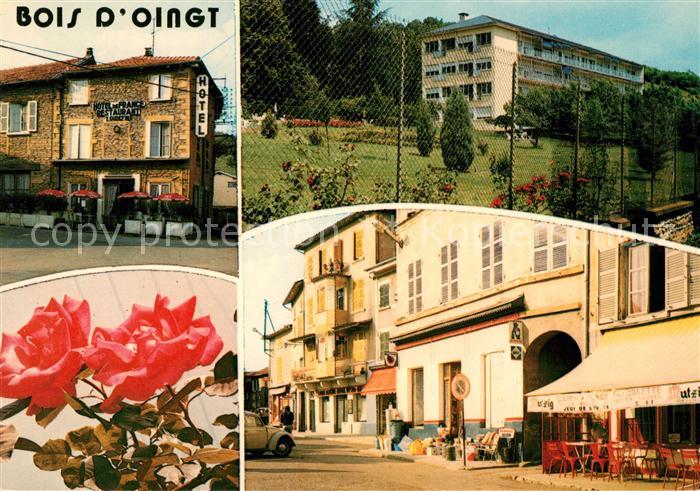 Le Bois-d Oingt Hotel Strassencafe Rosen