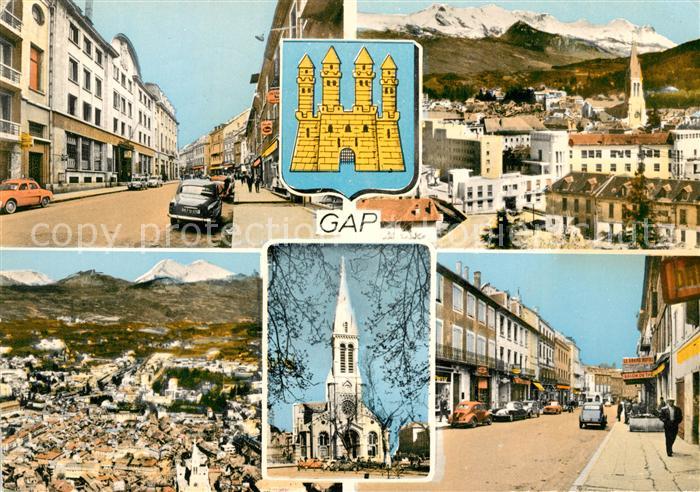 Gap Hautes-Alpes Vues d ensembles Eglise Alpes