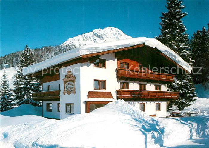 Filzmoos Gaestehaus Rottenau Winterlandschaft Alpen