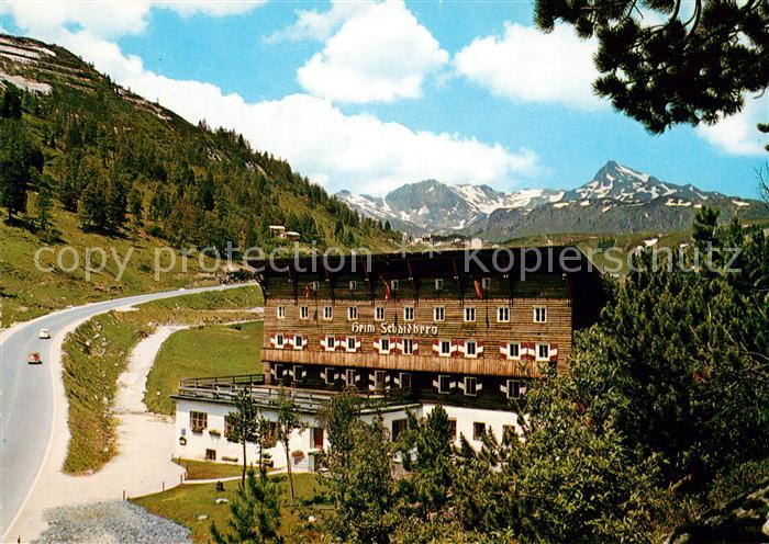 Obertauern Jugendheim Schaidberg an der alten Roemerstrasse Radstaedter Tauern
